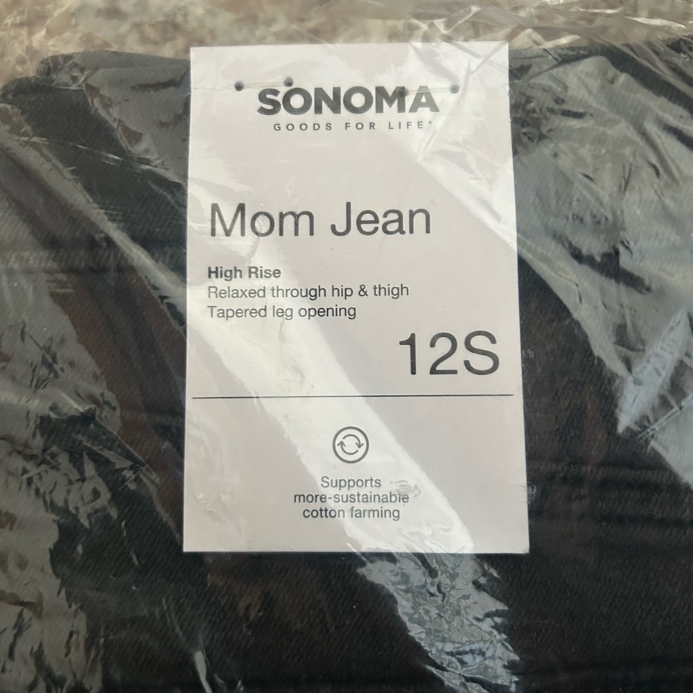 Sonoma Classic Black Denim Jeans